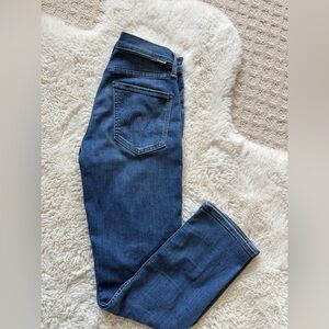 Mother Denim Jeans The Mid Rise Rider Ankle in Wish on a Star. EUC